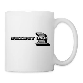 31st Birthday Gift Ideas for Him Men Shirt - Mug - white - Right