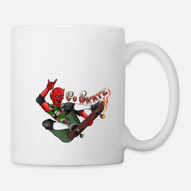 Go Skate! - Mug - white