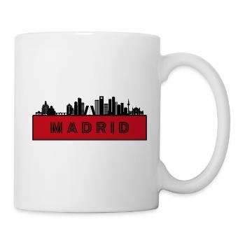 Ville de Madrid - Espagne - Mug blanc - blanc - Droite