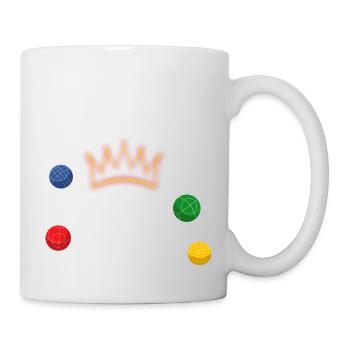 Bocce Bocci Colorful Balls Player I Gift - Mug - white - Right