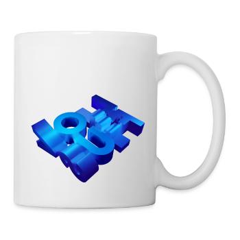 Vollsuff 3D Grafik Shirt - Tasse - Weiß - Rechts