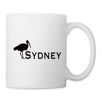 Bin Chicken Sydney - Tasse - Weiß - Rechts