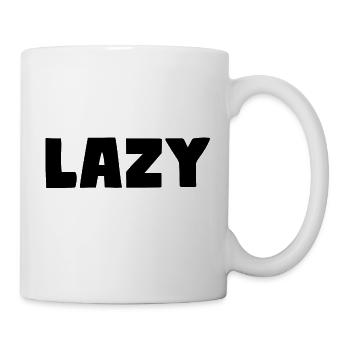 Lazy - Mug - white - Right