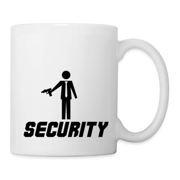 Conception de sécurité 001 - Mug blanc - blanc - Droite