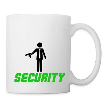 Conception de la sécurité - Mug blanc - blanc - Droite
