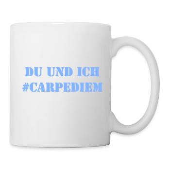 Du und Ich - Carpe Diem - Tasse - Weiß - Rechts