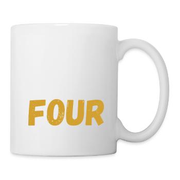 I Have More Than Four Questions Funny Saying - Mug - white - Right