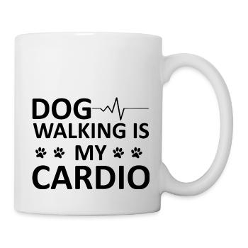 Dog Hund - Tasse - Weiß - Rechts