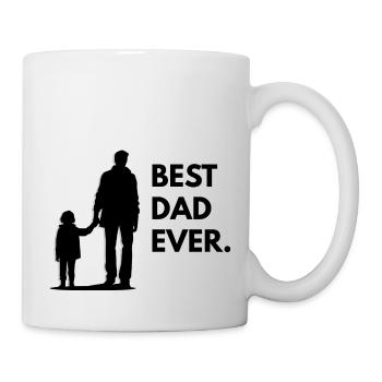 Mein Vater - Tasse - Weiß - Rechts