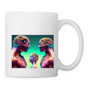 Menschen Alex Grey - Tasse - Weiß - Rechts