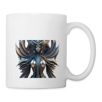 Eiserne Jungfrau - Tasse - Weiß - Rechts
