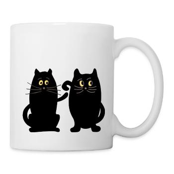 Chats - Mug blanc - blanc - Droite