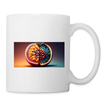 futuristic fruit - Mug - white - Right