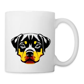 Rottweiler Dog Rottweiler Puppy Dogs Puppy - Mug - white - Right