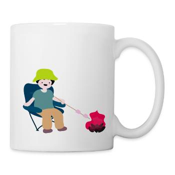Camping5 - Tasse - Weiß - Rechts