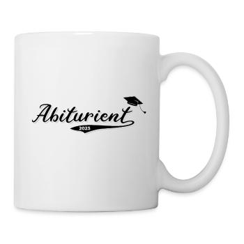 Abiturient Abi 2023 Abitur Abschlussklasse - Tasse - Weiß - Rechts