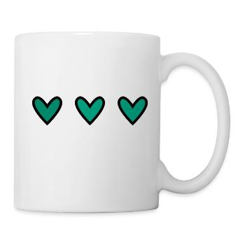 ALLES GUTE ZUM GEBURTSTAG!. ALLES GUTE ZUM GEBURTSTAG!. JAHRESTAG. - Tasse - Weiß - Rechts