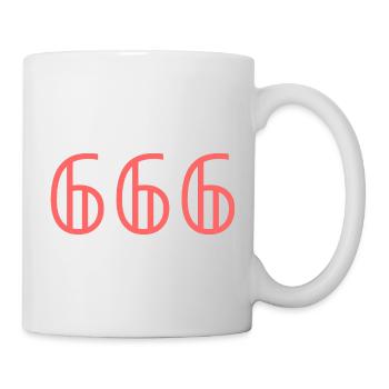 Angel Numbers |666|. - Mug - white - Right