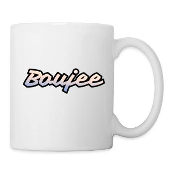 Boujee Trendy Words Slang Typography Design - Mug - white - Right
