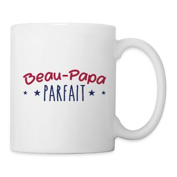 Cadeau Beau Père - Cadeau Beau Papa -Meilleur père - Mug blanc - blanc - Droite