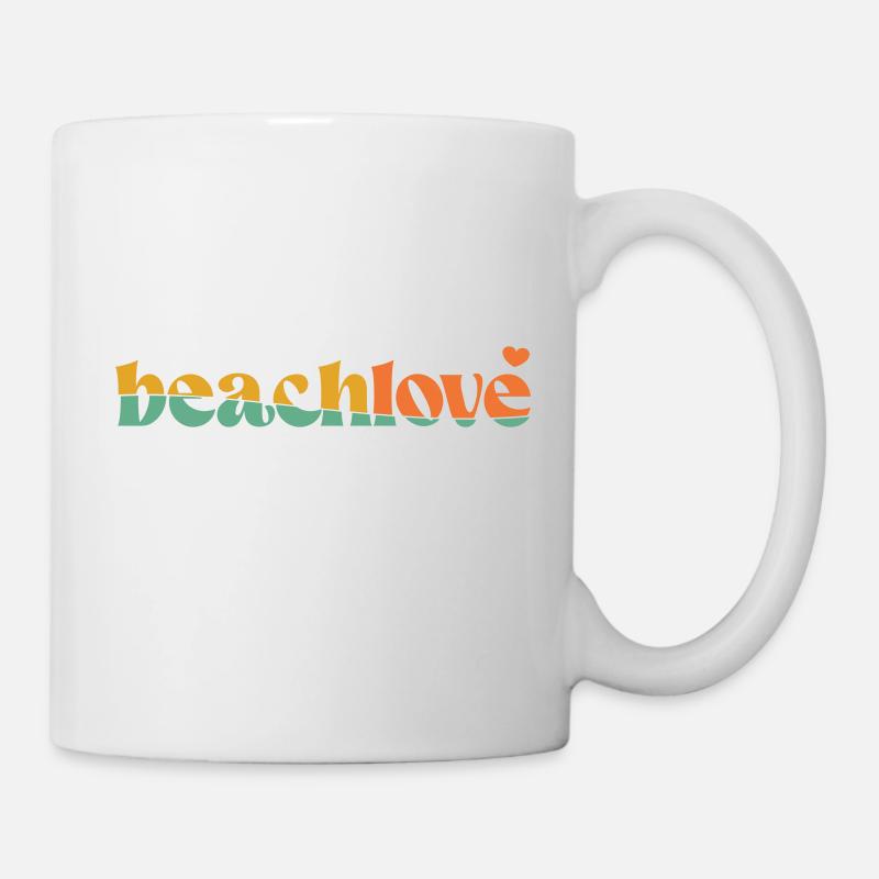 beachlove <3 - Mug - white