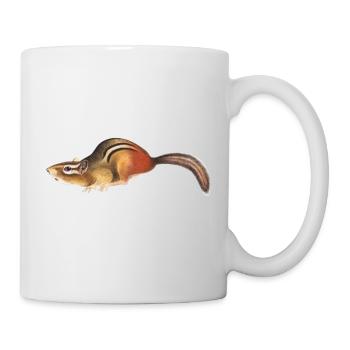Squirrel forest animal t-shirt print - Mug - white - Right