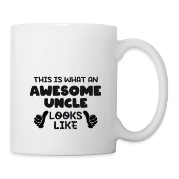 This is what an Awesome Uncle lookslike - Tasse - Weiß - Rechts