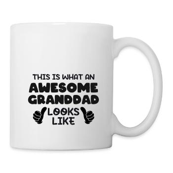 This is what an Awesome Granddad Looks Like - Tasse - Weiß - Rechts