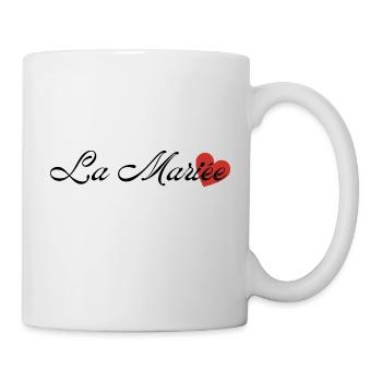 La mariée - Mug blanc - blanc - Droite