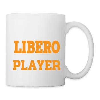 Libero, The Craziest Player Of The Team 3 - Tasse - Weiß - Rechts