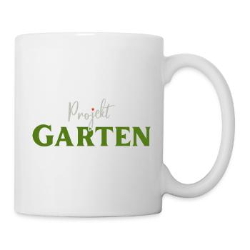 Projekt Garten Gärtnerin Gärtner - Tasse - Weiß - Rechts