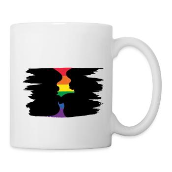 love wins - Tasse - Weiß - Rechts