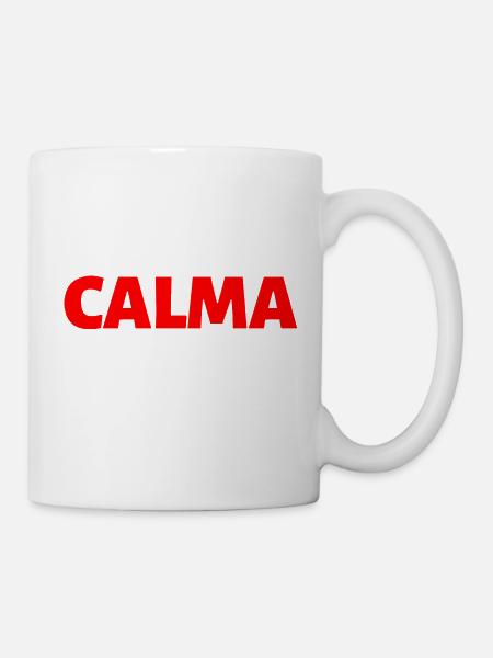 ruhig Spanisch Sprache - Tasse - Weiß