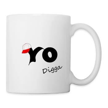 Yo Digga - Tasse - Weiß - Rechts