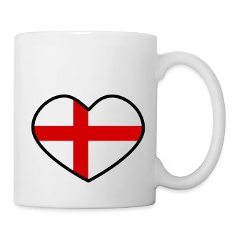 England - Tasse - Weiß - Rechts
