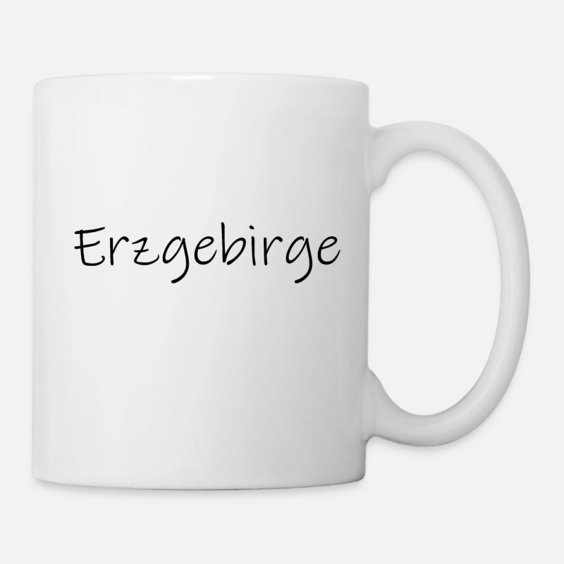 Erzgebirge Heimat - Tasse - Weiß