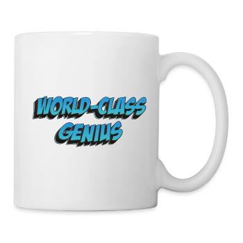 World-Class Genius - Mug - white - Right