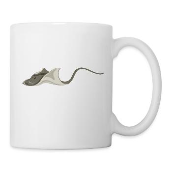 Meerestiere - Tasse - Weiß - Rechts