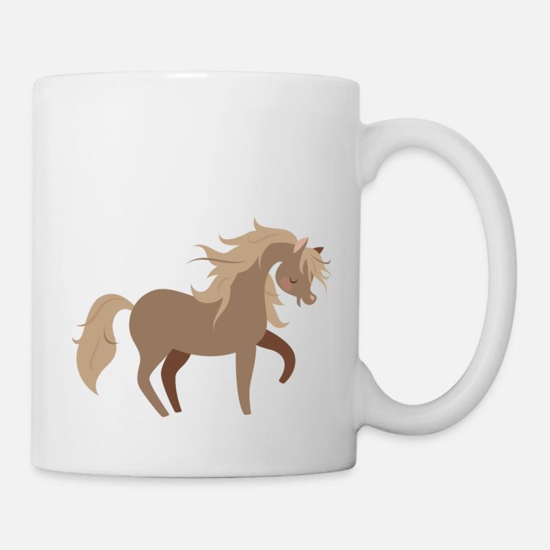 Pferde - Tasse - Weiß