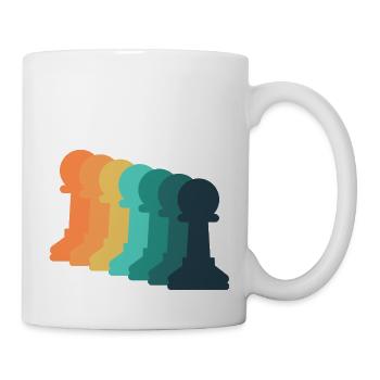Vintage Game Chess - Mug - white - Right