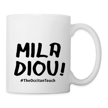 Mila diou - Mug blanc - blanc - Droite