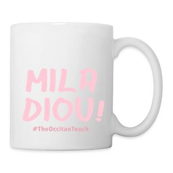 Mila diou !! - Mug blanc - blanc - Droite