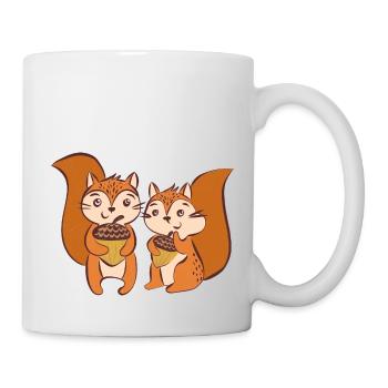 Wildtiere - Tasse - Weiß - Rechts