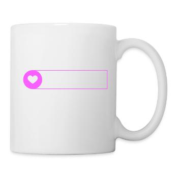 Cœur de Malle - Mug blanc - blanc - Droite