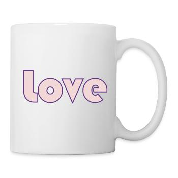 PAAR. ICH HABE GERADE GEHEIRATET. Junggesellinnenabschied. HEILIGER VALENTINSTAG. MARIES - Tasse - Weiß - Rechts