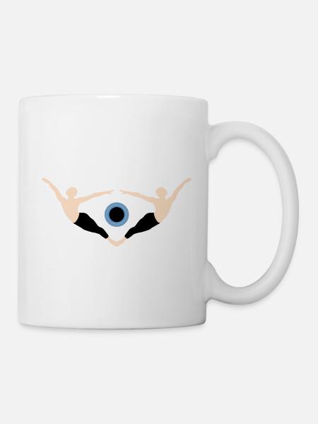 Auge - Tasse - Weiß