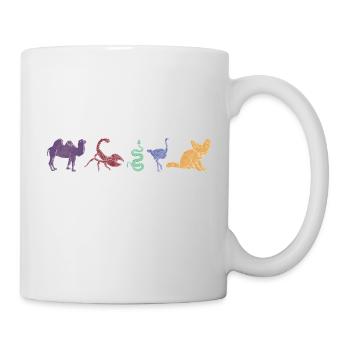Boho Line Art Design, Series "Desert" - Mug - white - Right