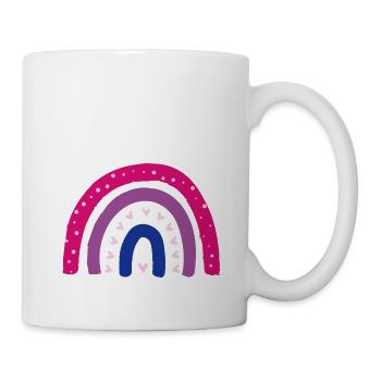 Bisexual Rainbow Rainbow Pride LGBTQ+ Bi - Mug - white - Right