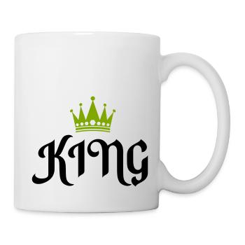 king 02 - Mug - white - Right