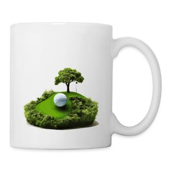 the small gulf island - Mug - white - Right